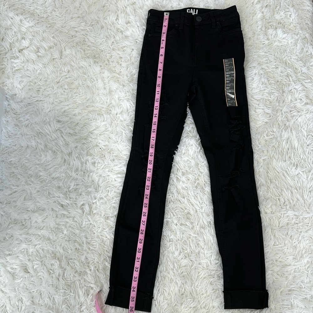 Ultra high skinny jeans